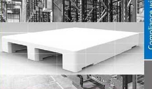 White Colored Plastic Pallets Size: Various Sizes Are Availabel