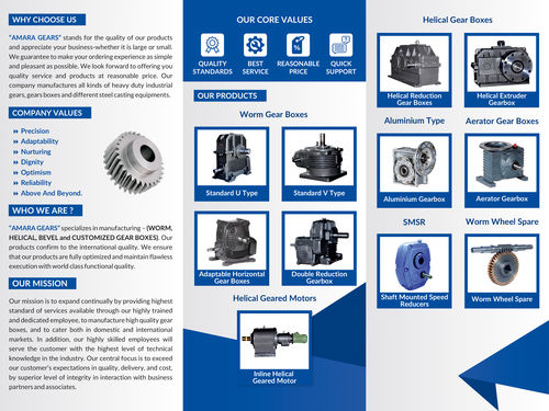 Helical Reduction Gear Box