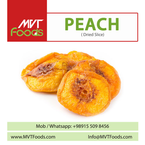 A Grade Dried Peach Slice with 18 Months of Shelf Life