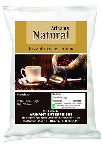 Instant Water Soluble Coffee Premix