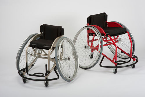 Standard Wheelchair For Basketball Foot Rest Material: Steel