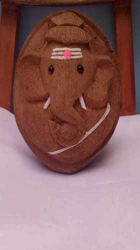 Handmade Coconut Vinayagar Sculpture