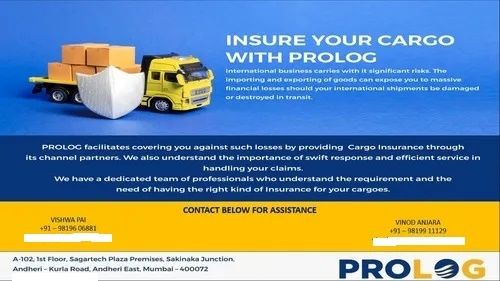 Marine Insurance Services By PROLOG INDIA PVT LTD