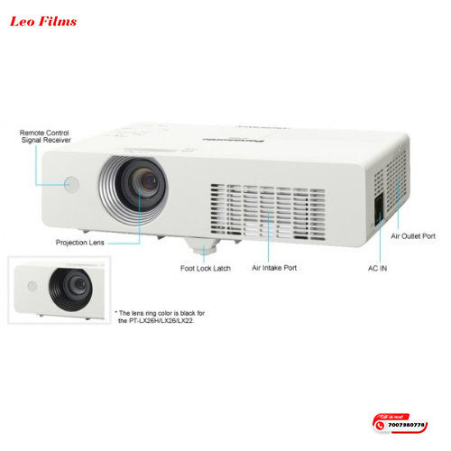 White Colored LCD Projector