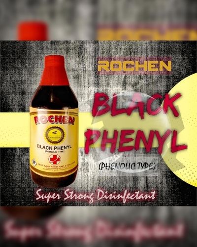 Super Strong Black Phenyl For Hospitals, Nursing Homes, Drains, Offices