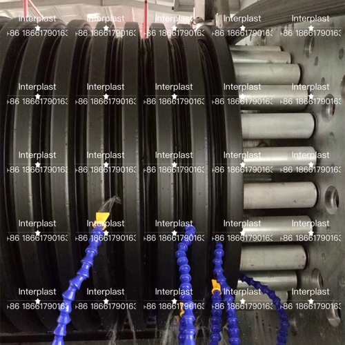 Sprial Type Corrugated Pipe Machine For Water Drainage
