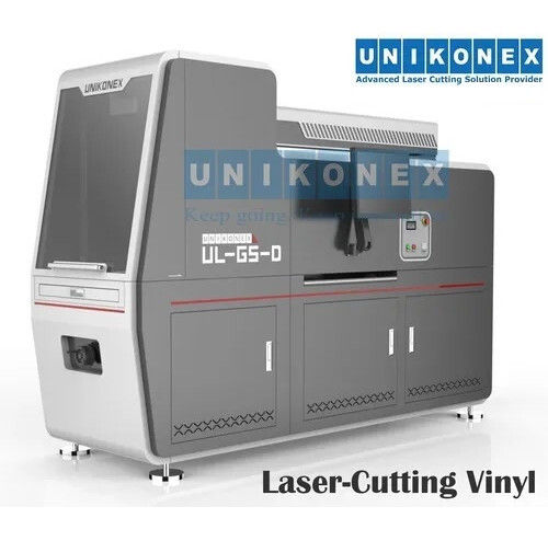 Automatic Electric Laser Vinyl Cutting Machine with Color Coated Surface Finish