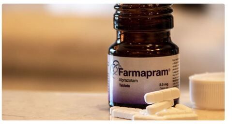 Farmapram 2mg Mexican Xanax bars 90 counts, 30 Bottles Per Box Alprazolam Tablets benzodiazepine drug