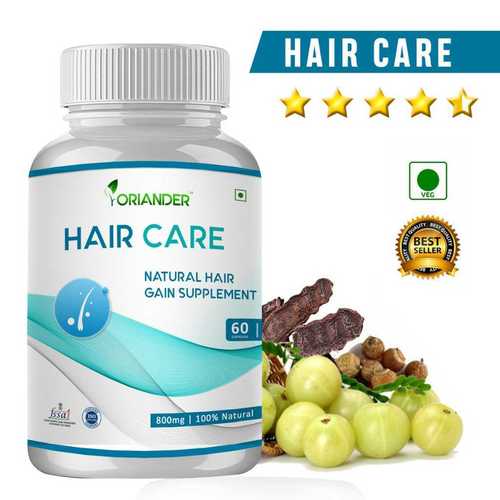 Hair Care Supplement Capsules Recommended For: 18+