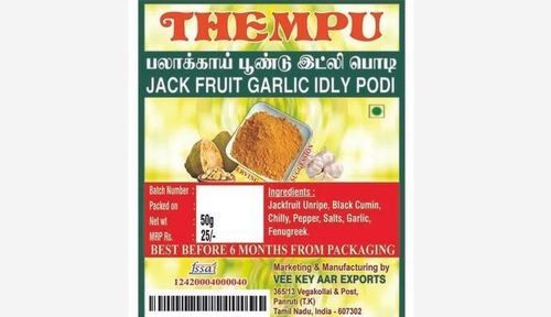 Red Thempu Jack Fruit Garlic Chutney Powder