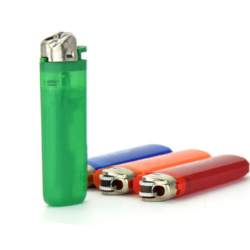 Disposable Cigarette Flint Lighter With Gas Size: 7.9*2.5*1.1Cm at Best Price in Esbjerg Bip A/S