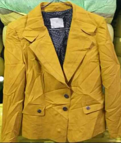 mustard yellow winter coat