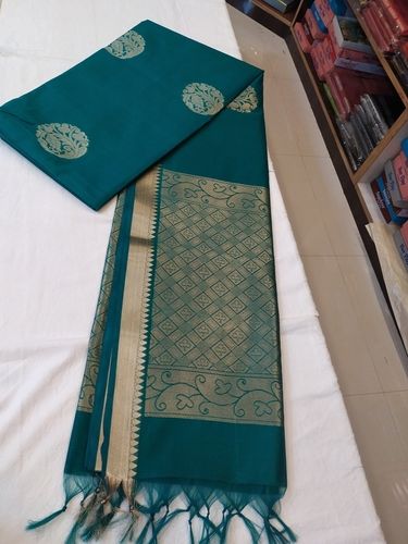 Silk Cotton Sarees With Designer Blouses