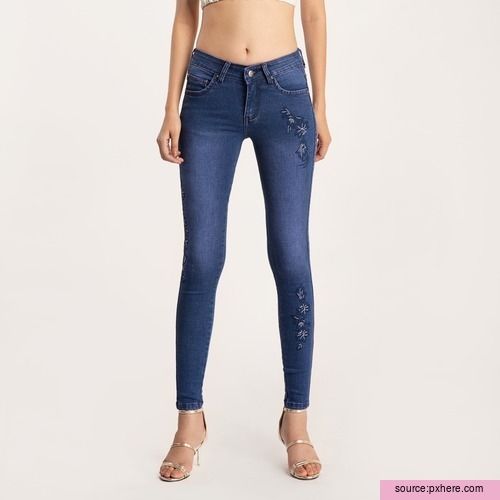 Areca Leaf Jeans