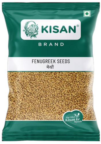 Dried And Cleaned Fenugreek Seeds Or Methi - 1 Kg, Light Yellow Color, 99% Purity, Natural Cultivation, Stored Cool and Dry, Sunlight Dried, Food Grade