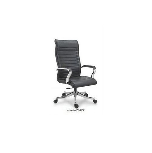 Black Executive Chair - Leatherette Modern Design | High Durability Eco-Friendly Handmade Quality