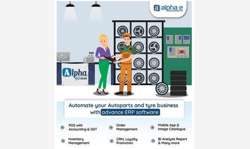 टायर एंड ऑटो पार्ट्स शॉप ईआरपी सॉफ्टवेयर
