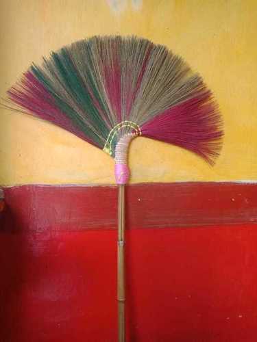 Eco Friendly Natural Grass Broom Stick