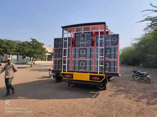 Brown Metal Wood Sound Cabinets