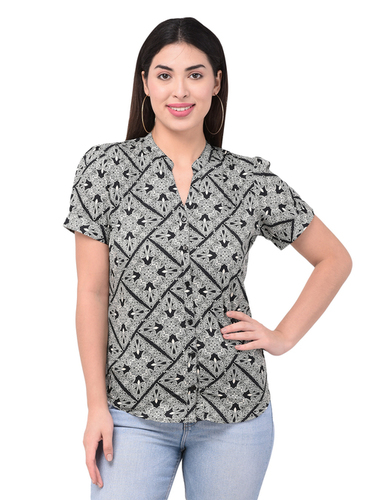 Multi Color Printed Ladies Cotton Tops at Best Price in Rohtak