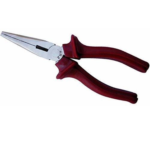 Steel Long Nose Plier - Color: Red