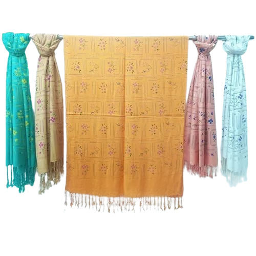 Viscose Print Stole - Size: 70X180Cm