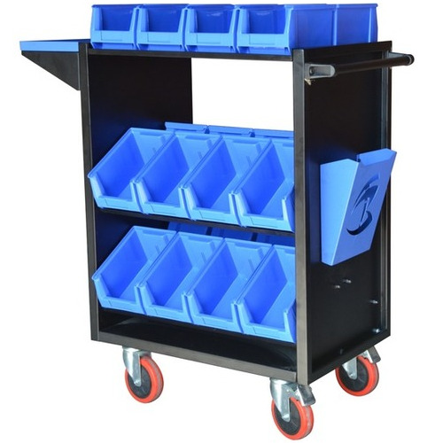 Bin Square Trolley (Bbt-3) - Attributes: Easy To Operate