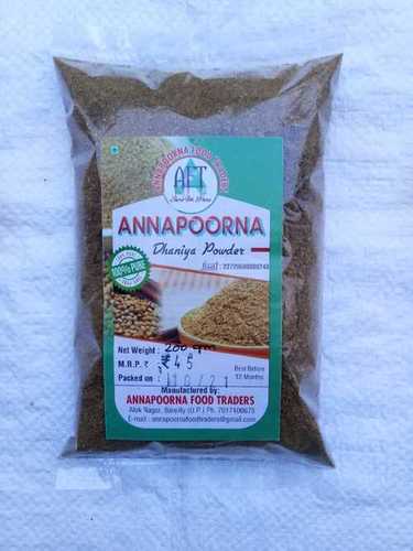 Brown 100% Pure Annapoorna Dhaniyaa Powder 