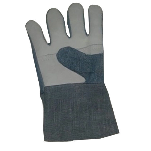 Jeans And Leather Full Finger Hand Gloves