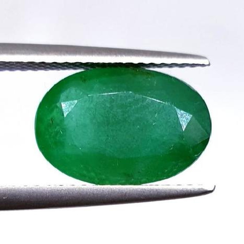 4.75Ct Green Brazil Emerald - Stone Type: Natural