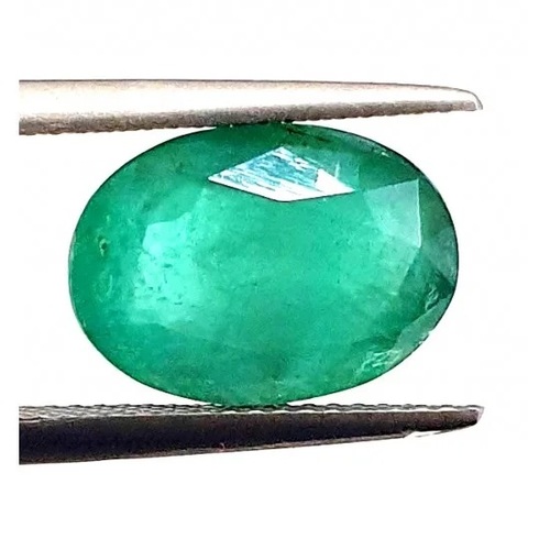 4.85 Ct Green Brazil Emerald - Stone Type: Natural