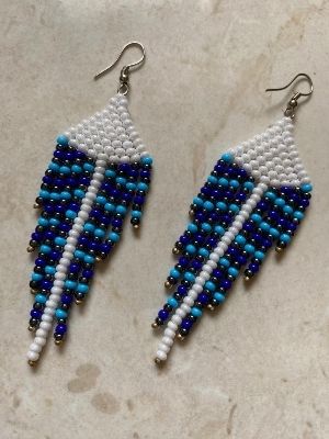 Fashion Handmade Beaded Earrings Set