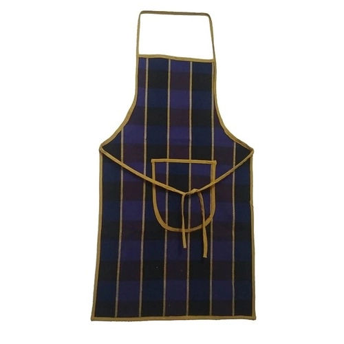 Custom Check Pattern Kitchen Apron