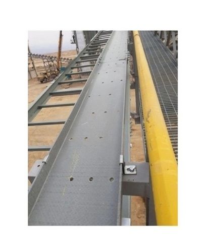 Black Rectangular Fiber Glass Perforated Cable Trays For Industrial