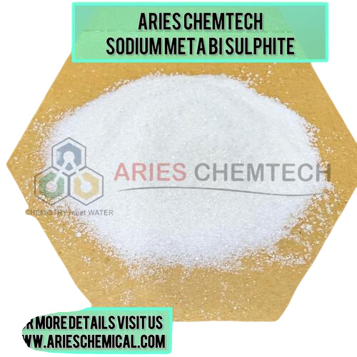 Sodium Metabisulphite - Crystal Powder, White Color, Food Grade, 15 Month Shelf Life, Ideal for Water Treatment and Photography
