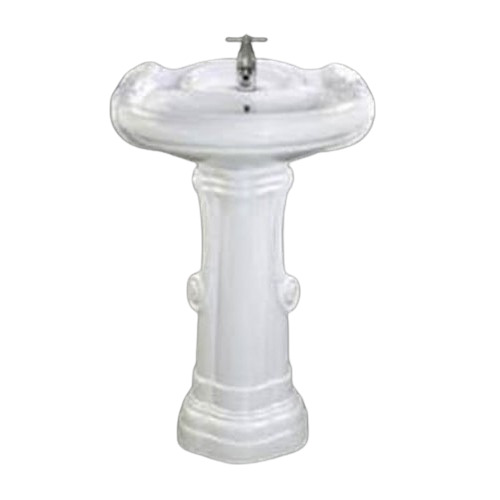 Ceramic Pedestal Wash Basin