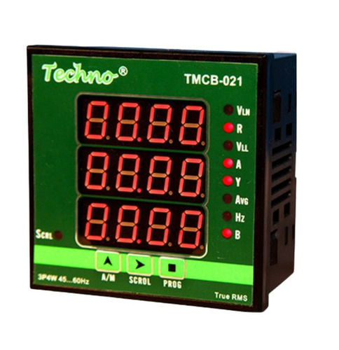Panel-Mounted 100% Accuracy Three Phase Digital Frequency Meter