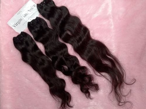 Indian 100% Natural Black Virgin Remy Hair