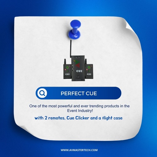 Av Master Perfect Cue Wireless Handheld Commander