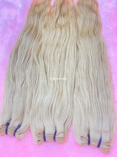 Indian Virgin Wavy Blonde Hair