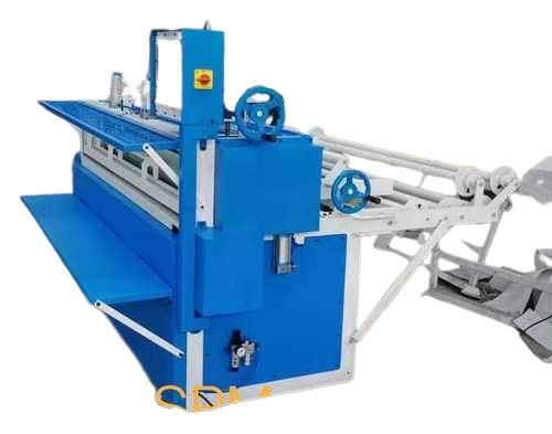 Blue Semi Automatic Air Bubble Bag Making Machine