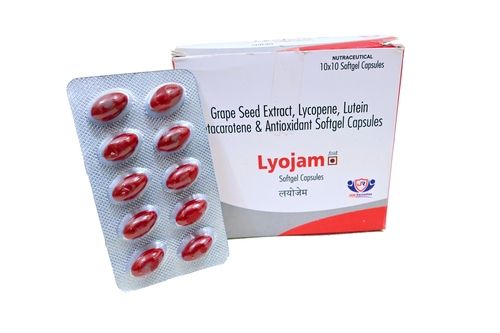 10X10 Lyojam Softgel Capsules General Medicines