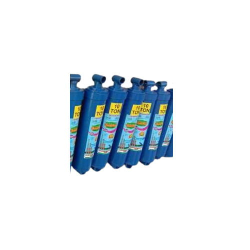 Tractor Trailer Hydraulic Jack  - Color: Blue