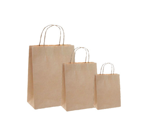 ब्राउन पेपर शॉपिंग बैग