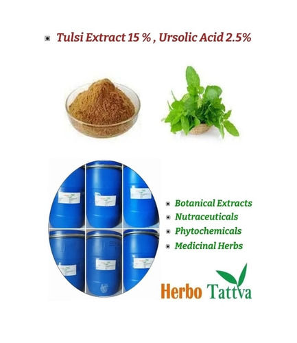 Holy Basil Tulsi Extract Powder With 24 Months Of Shelf Life Grade: Medicinal