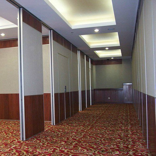 Room Wall Divider Wooden Folding Partition Soundproofing Folding Partition Walls