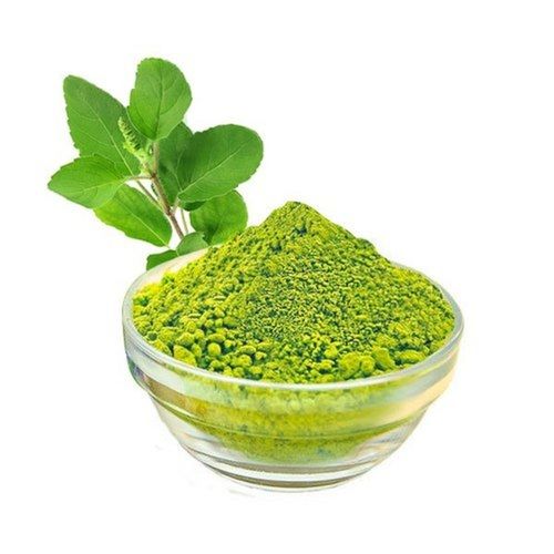 Dried Green Holy Basil Tulsi Powder
