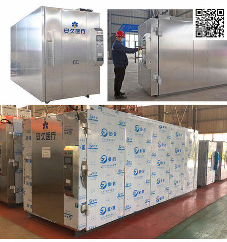 Mask Desinfecting Eo Sterilizer Chamber Size: 2Cbm To 120Cbm