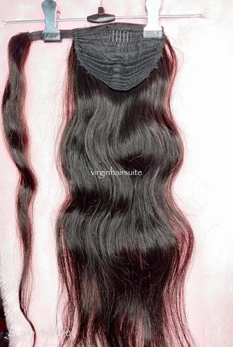 Indian Black Ponytal Hair Extensions