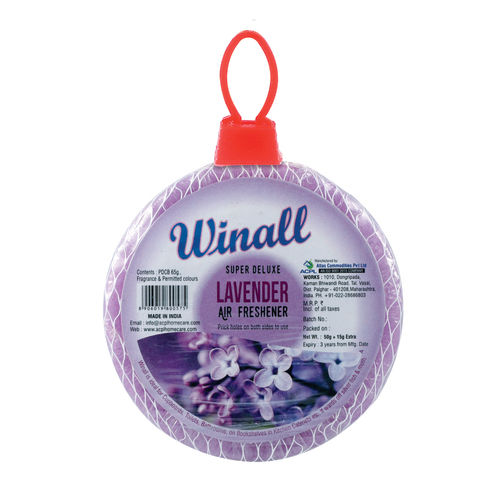 Super Deluxe Lavender Air Freshener 65g, Lasts For 10 Hours (Pack Of 1x288 Pcs)